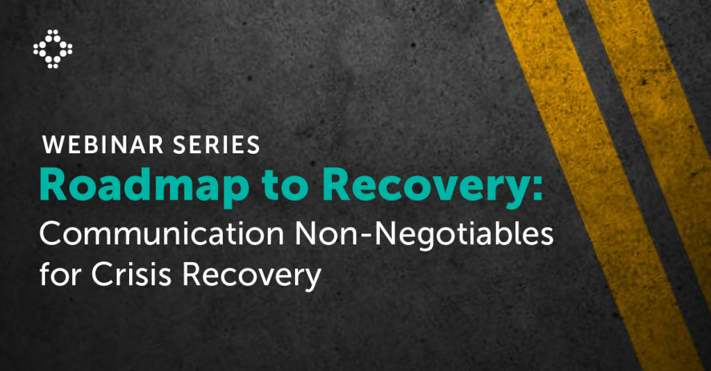Road to Recovery webinar