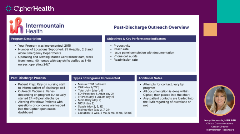 Intermountain Healths Centralized Follow Up Program